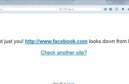 Facebook is currently offline !!!